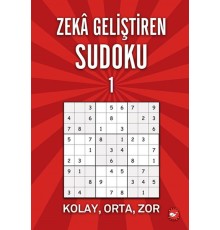 Zeka Geliştiren Sudoku 1 Kolay - Orta - Zor