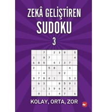 Zeka Geliştiren Sudoku 3 - Kolay - Orta - Zor