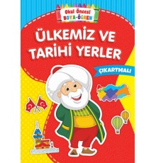 Okul Öncesi Boya-Öğren - Ülkemiz ve Tarihi Yerler - Çıkartmalı