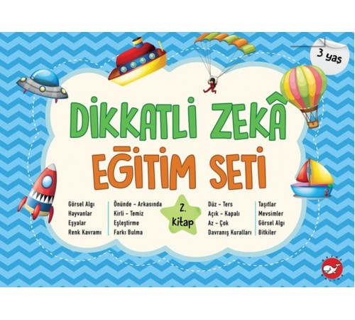 Dikkatli Zeka Eğitim Seti 2. Kitap 3