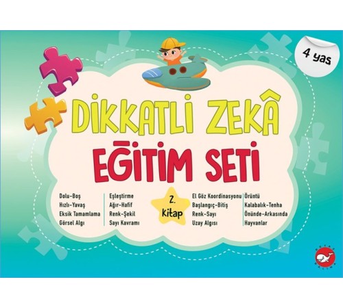 Dikkatli Zekâ Eğitim Seti 2. Kitap (4 Yaş) Dikkatli Zekâ Eğitim Seti 2. Kitap (4 Yaş)