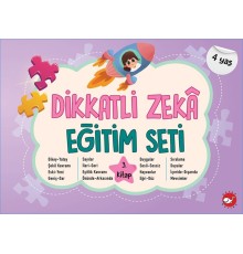 Dikkatli Zekâ Eğitim Seti 3. Kitap (4 Yaş)
