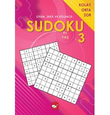 Oyun, Zeka ve Eğlence: Sudoku 3 Kolay, Orta, Zor (9+ Yaş)