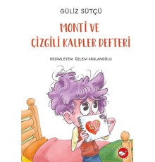Monti Ve Çizgili Kalpler Defteri