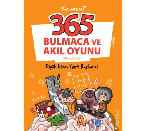 365 Bulmaca ve Akıl Oyunu - Büyük Nöron Testi Başlasın! 365 Bulmaca ve Akıl Oyunu - Büyük Nöron Testi Başlasın!