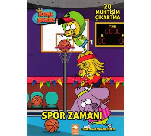 Kral Şakir - Spor Zamanı (Boyama) Kral Şakir - Spor Zamanı (Boyama)