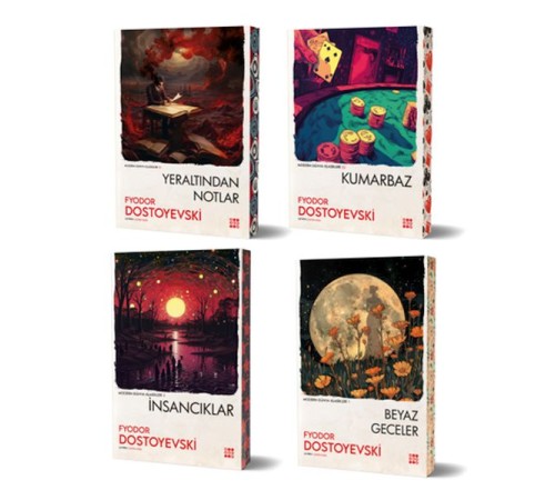 Dostoyevski Seti (4 Kitap Takım)