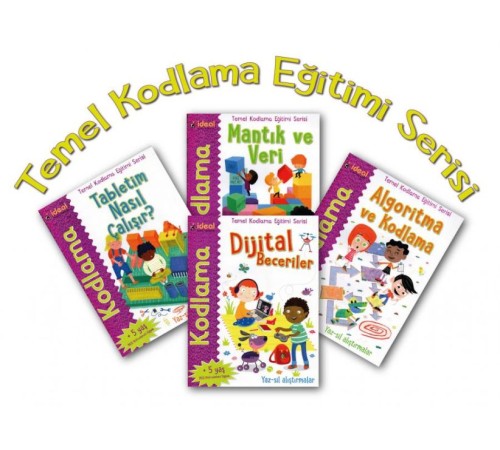 Kodlama-Temel Kodlama Eğitimi Serisi 4 Kitap