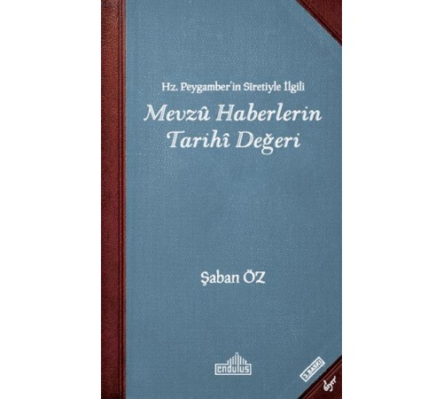 Hz Peygamberin Siretiyle İlgili Mevzu Haberlerin Tarihi Değeri