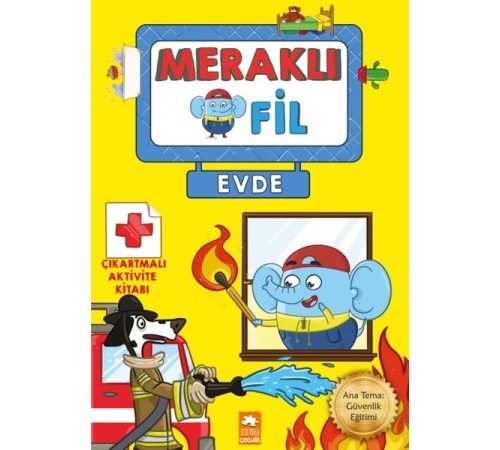 Meraklı Fil-Evde-Çıkartmalı Aktivite Kitabı Meraklı Fil-Evde-Çıkartmalı Aktivite Kitabı