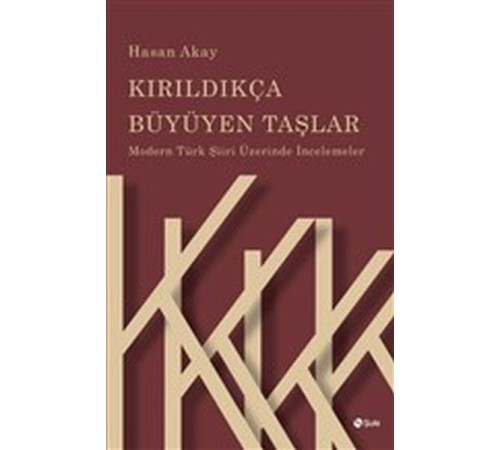 Kırıldıkça Büyüyen Taşlar - Modern Türk Şiiri Üzerinde İncelemeler