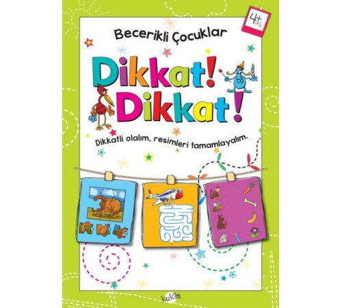 Becerikli Çocuklar - Dikkat Dikkat (4+ Yaş) Becerikli Çocuklar - Dikkat Dikkat (4+ Yaş)