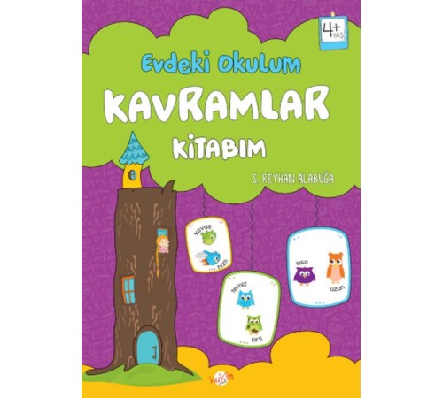 Evdeki Okulum Kavramlar Kitabım 4+Yaş