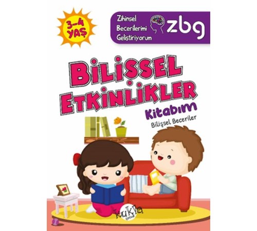 ZBG 3-4 Yaş Bilişsel Etkinlikler Kitabım