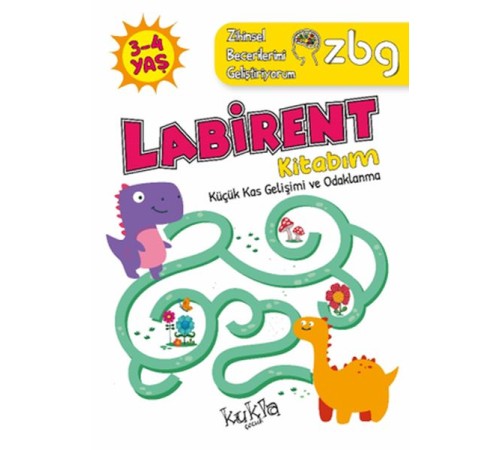 ZBG 3-4 Yaş Labirent Kitabım