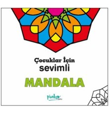 Çocuklar İçin Sevimli Mandala