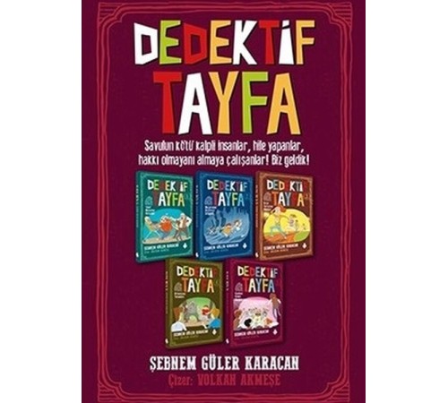 Dedektif Tayfa Seti (5 Kitap) Dedektif Tayfa Seti (5 Kitap)