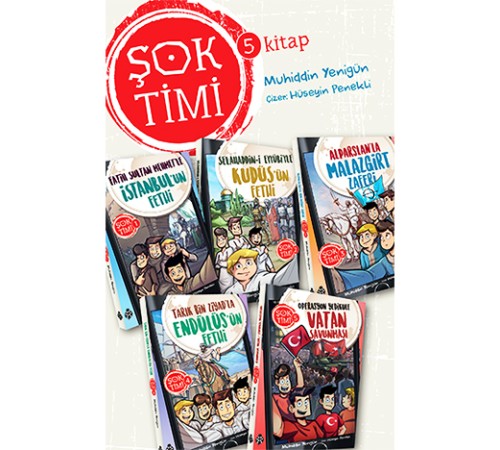 Şok Timi Seti (5 Kitap) Şok Timi Seti (5 Kitap)