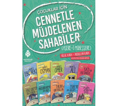 Cennetle Müjdelenen Sahabiler Seti (10 Kitap)