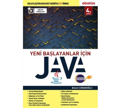 Yeni Başlayanlar İçin Java - Eğitim Videolu Yeni Başlayanlar İçin Java - Eğitim Videolu