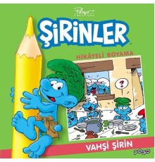Vahşi Şirin Hikayeli Boyama - Şirinler