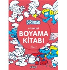Eğlenceli Boyama Kitabı - Şirinler