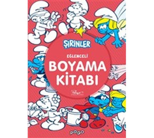 Eğlenceli Boyama Kitabı - Şirinler Eğlenceli Boyama Kitabı - Şirinler