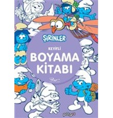 Keyifli Boyama Kitabı - Şirinler