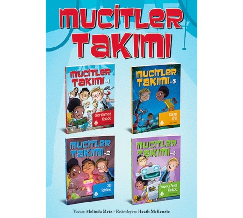 Mucitler Takımı Seti (4 Kitap) Mucitler Takımı Seti (4 Kitap)