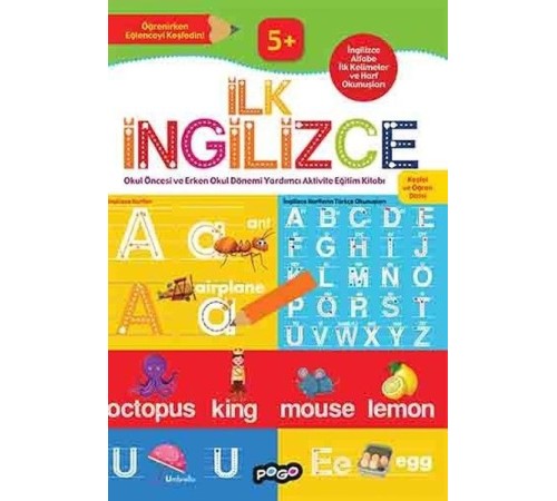 Keşfet ve Öğren Dizisi - İlk İngilizce (5+ Yaş) Keşfet ve Öğren Dizisi - İlk İngilizce (5+ Yaş)