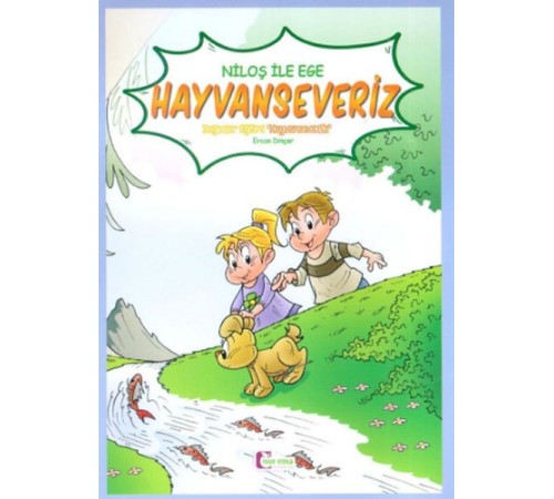 Niloş İle Ege - Hayvan Severiz 35*50 Kuşe Kağıt - Renkli Hikaye Niloş İle Ege - Hayvan Severiz 35*50 Kuşe Kağıt - Renkli Hikaye