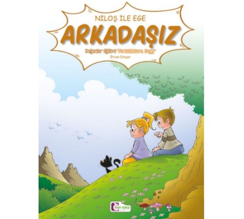Niloş İle Ege - Arkadaşız 35*50 Kuşe Kağıt -Renkli Hikaye Niloş İle Ege - Arkadaşız 35*50 Kuşe Kağıt -Renkli Hikaye