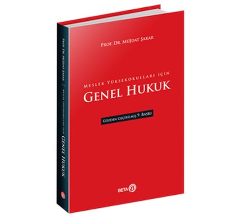 Meslek Yüksekokulları İçin Genel Hukuk