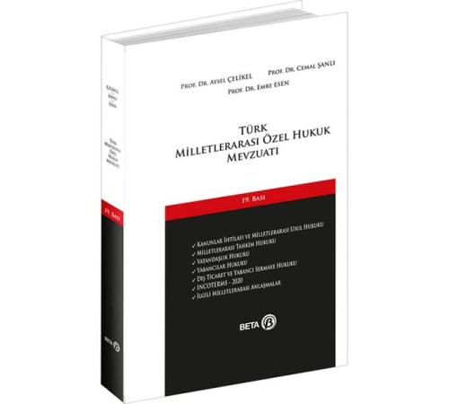 Türk Milletlerarası Özel Hukuk Mevzuatı Türk Milletlerarası Özel Hukuk Mevzuatı
