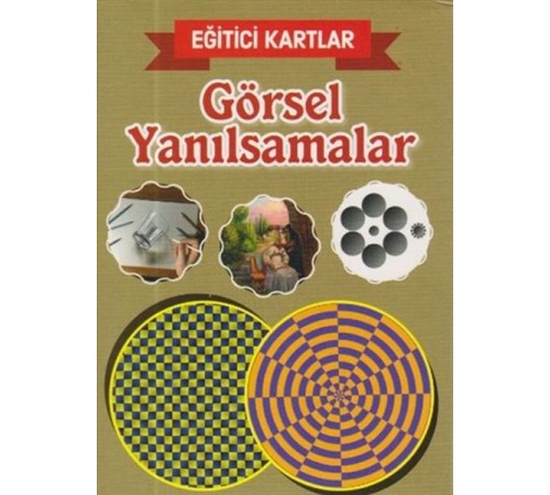 Eğitici Kartlar Görsel Yanılsamalar