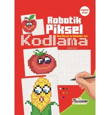 Robotik Piksel Kodlama Kırmızı Kitap