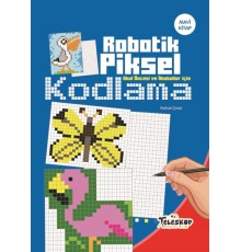 Robotik Piksel Kodlama Mavi Kitap