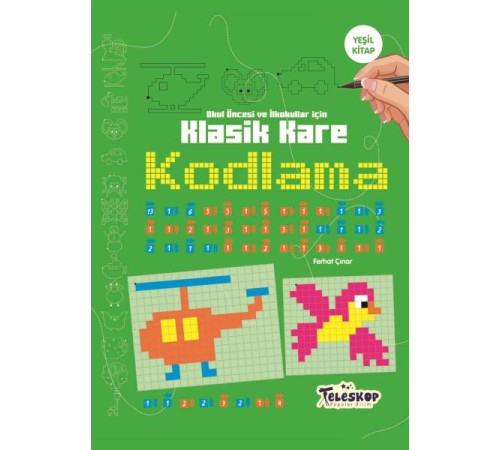 Klasik Kare Kodlama Yeşil Kitap