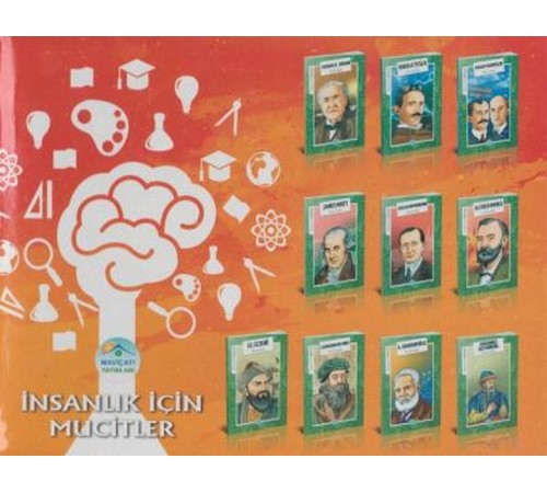 İnsanlık İçin Mucitler 10 Kitap Takım İnsanlık İçin Mucitler 10 Kitap Takım