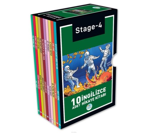 Stage 4 İngilizce Hikaye Seti - 10 Kitap Takım
