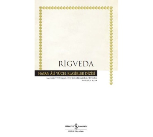 Rigveda - Hasan Ali Yücel Klasikleri
