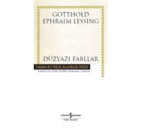 Düzyazı Fabllar - Hasan Ali Yücel Klasikler Dizisi - (Ciltli)