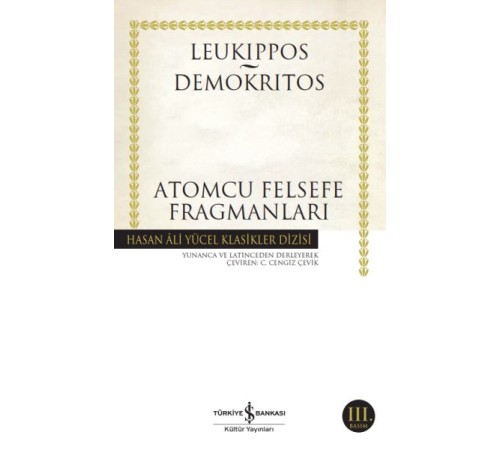 Atomcu Felsefe Fragmanları - Hasan Ali Yücel Klasikleri