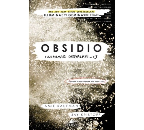 Obsido - Illumiae Dosyaları 3
