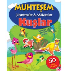 Muhteşem Çıkartmalar ve Aktiviteler - Kuşlar