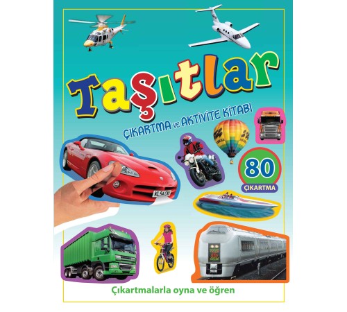 Taşıtlar - Çıkartma ve Aktivite Kitabı