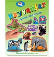 Hayvanlar - Çıkartma ve Aktivite Kitabı