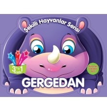 Şekilli Hayvanlar Serisi - Gergedan
