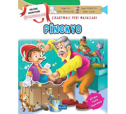 Pinokyo - Çıkartmalı Peri Masalları Pinokyo - Çıkartmalı Peri Masalları