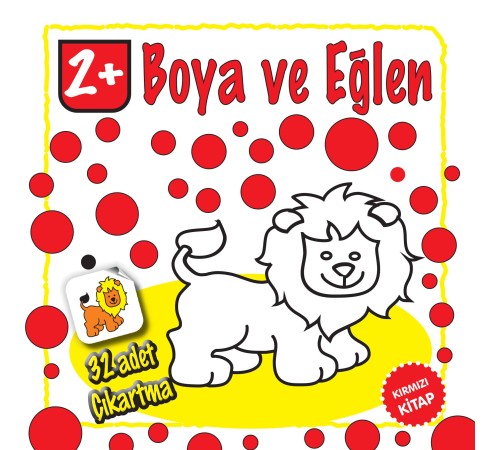 Boya ve Eğlen Kırmızı Kitap Boya ve Eğlen Kırmızı Kitap